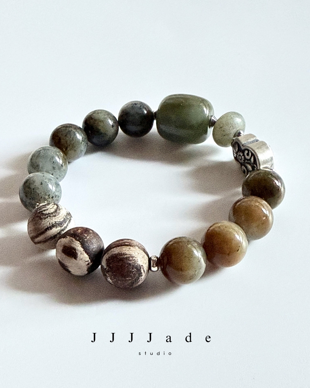 T306 暉瀾 | 和田玉手串