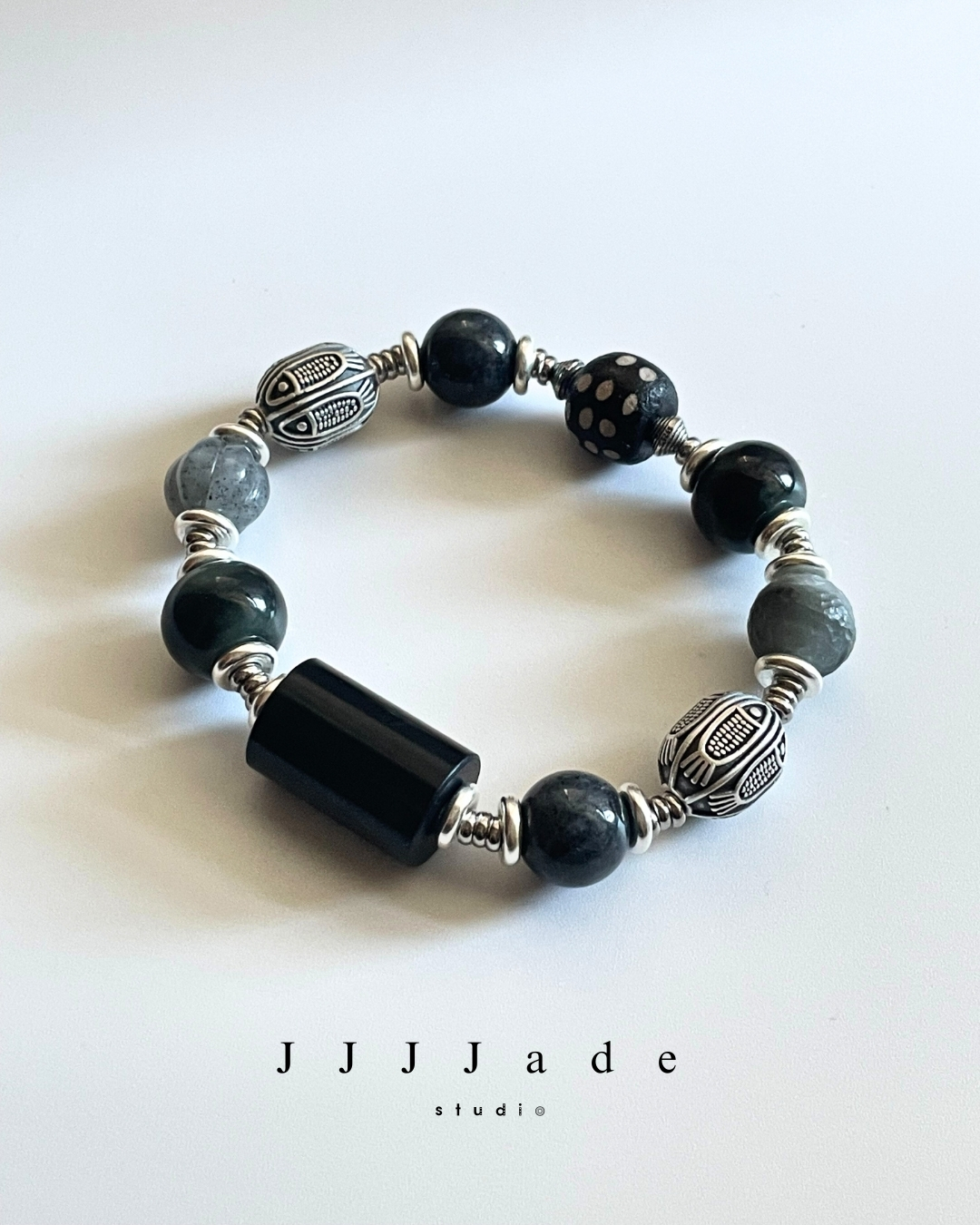 T264 餘行 | 墨玉 | 青花