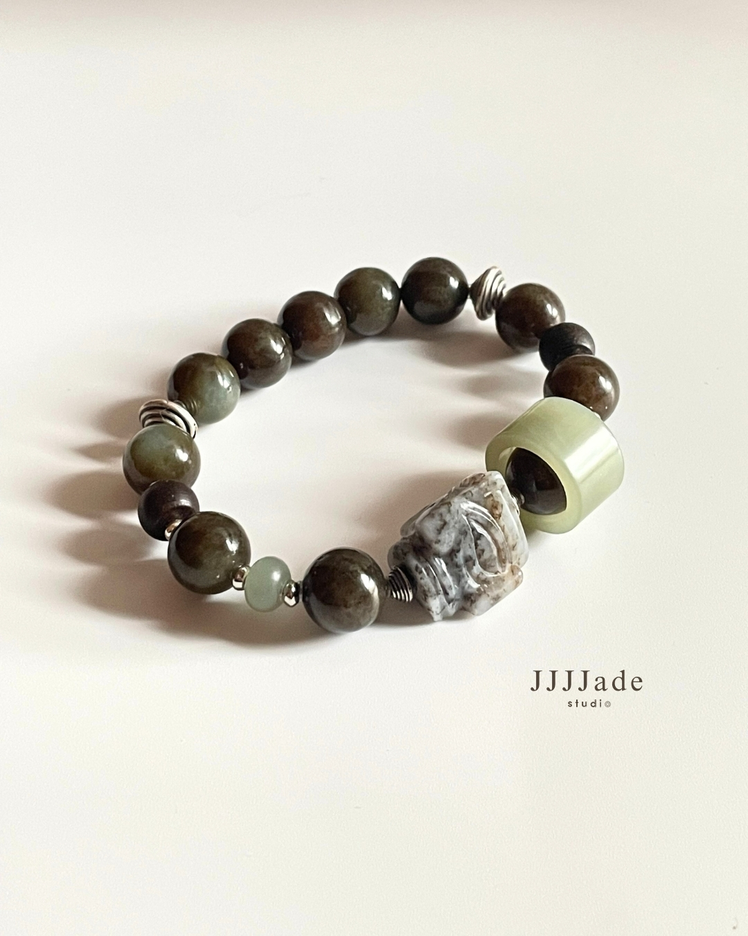 T286 恒墟 | 和田玉手串