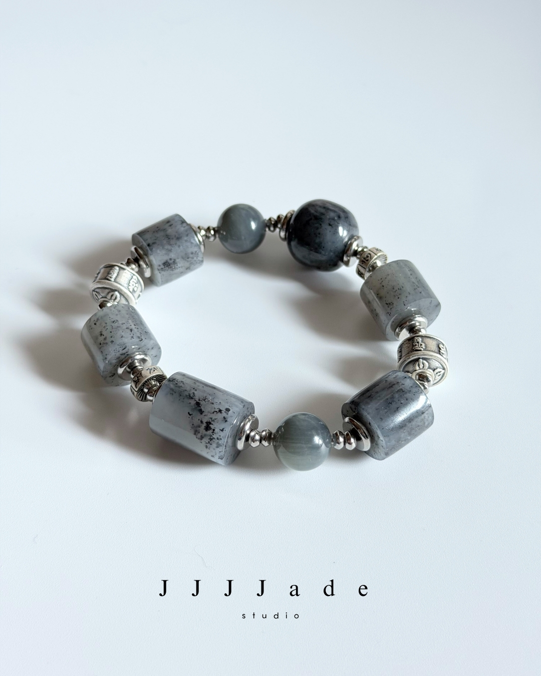 T308 祈境 | 和田玉手串