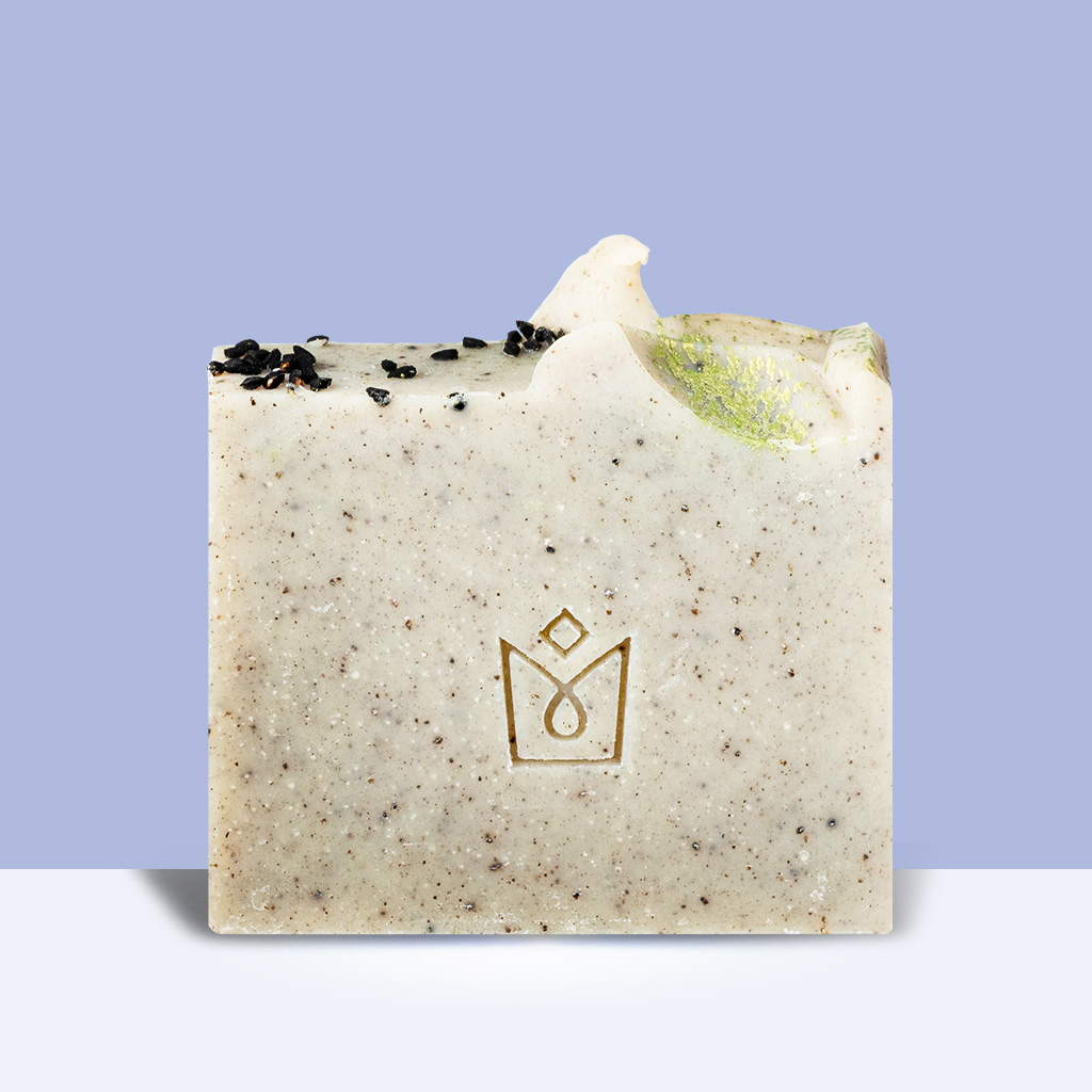 晶鑽晶亮黑種草籽油極緻潔顏皂 120g