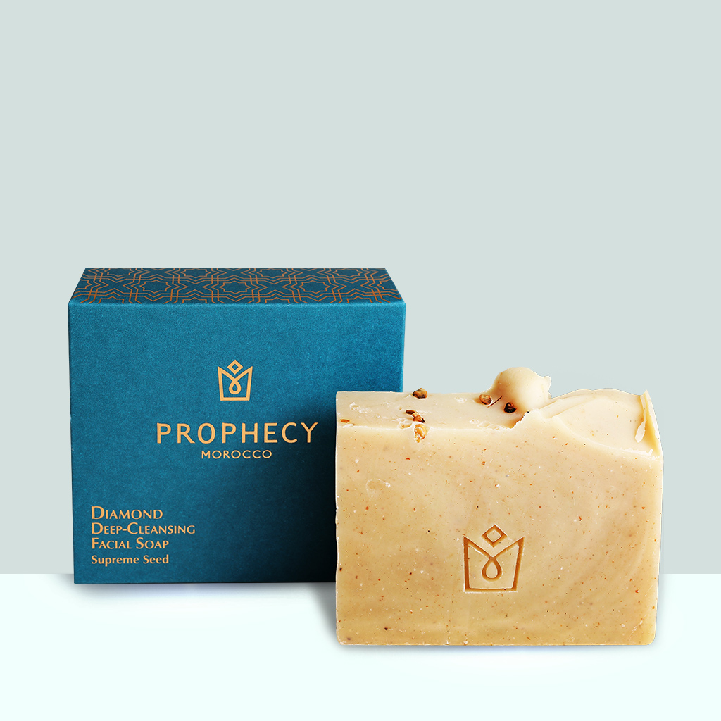 晶鑽仙人掌籽金萃油極緻潔顏皂 120g