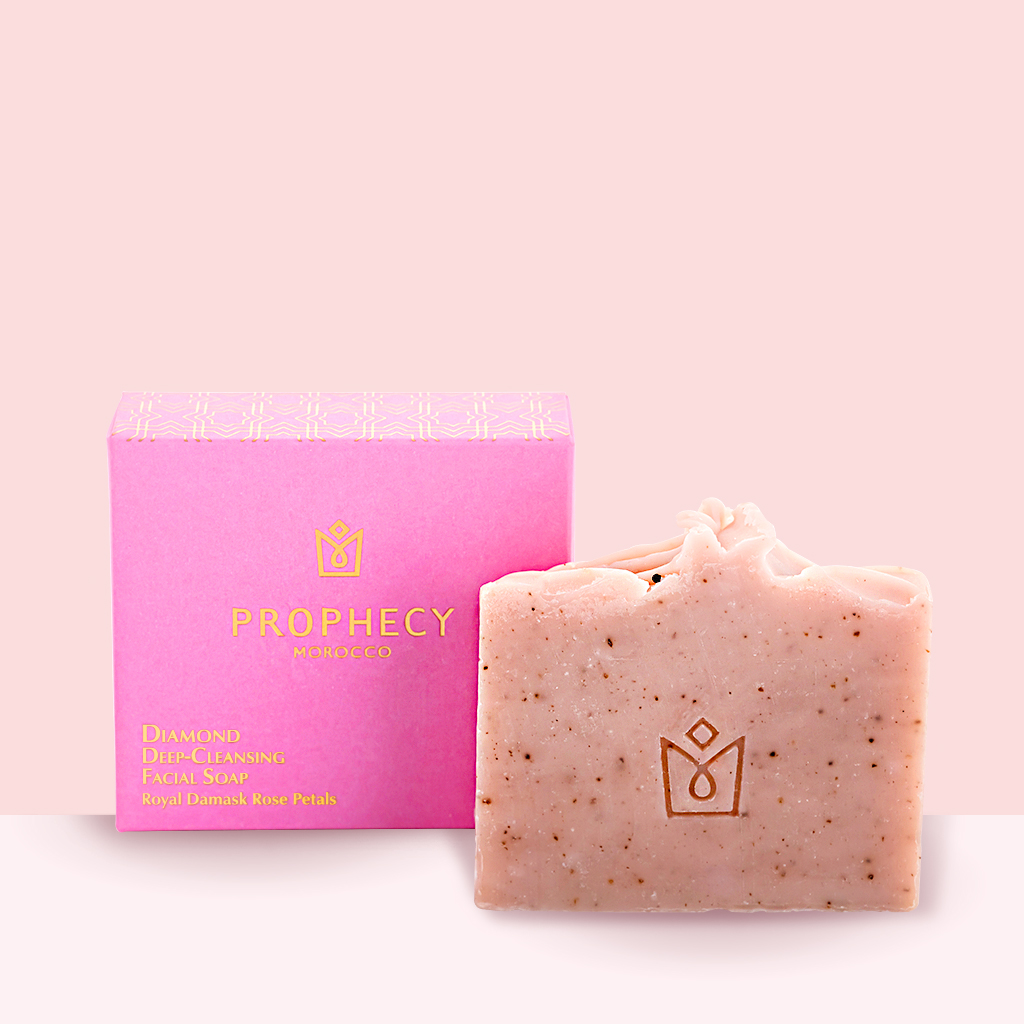 晶鑽皇家大馬士革玫瑰極緻潔顏皂 120g