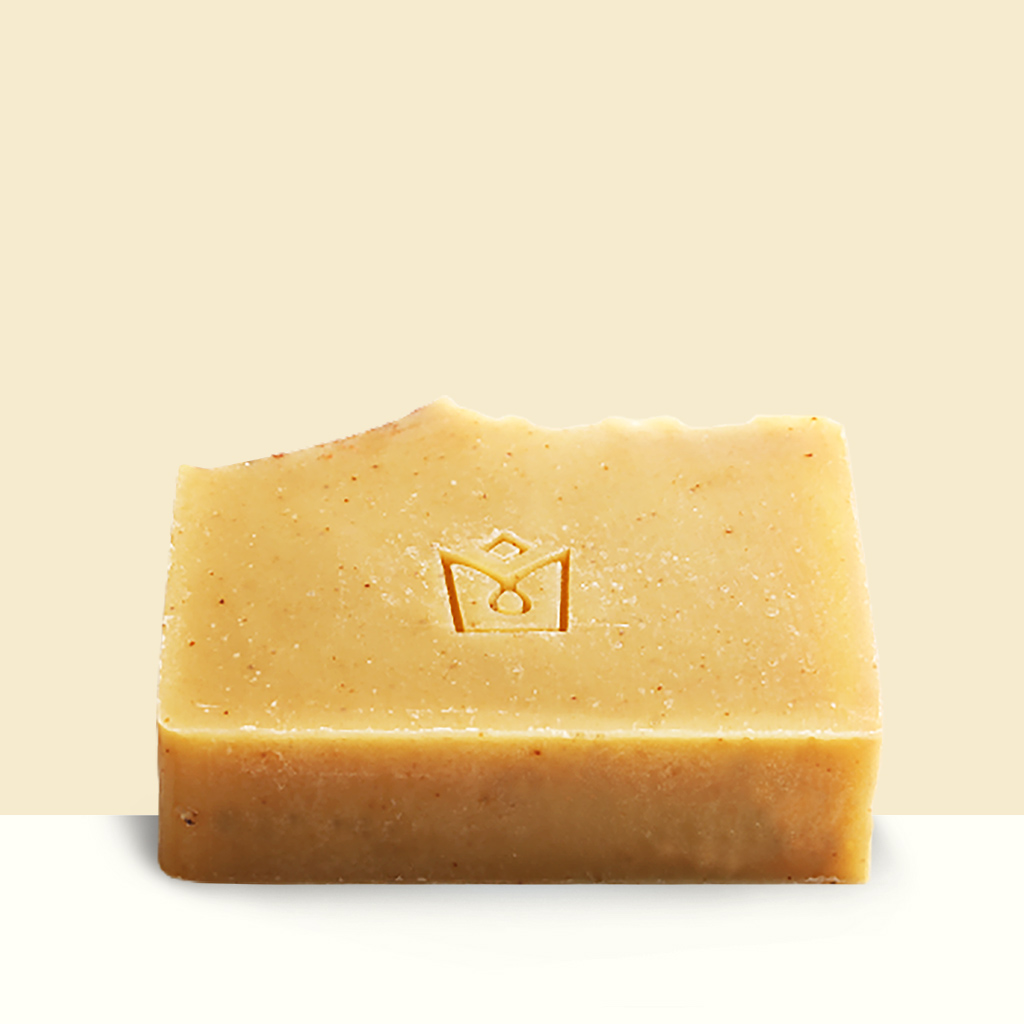 晶鑽金燦薑黃蜂蜜極緻潔顏皂 120g (員購)4