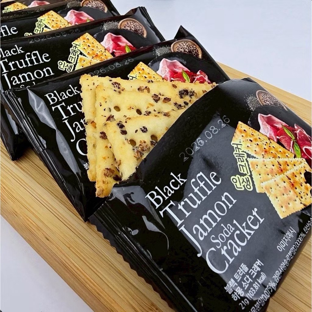 Black Truffle Jamon Soda Cracker 黑松露火腿蘇打餅乾2