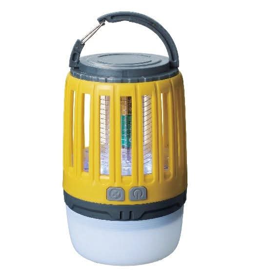 日本2WAY 蚊蟲驅除燈+露營手電筒2