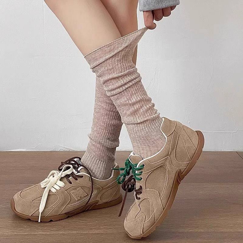 溫柔感芭蕾風微透堆堆襪5雙組4