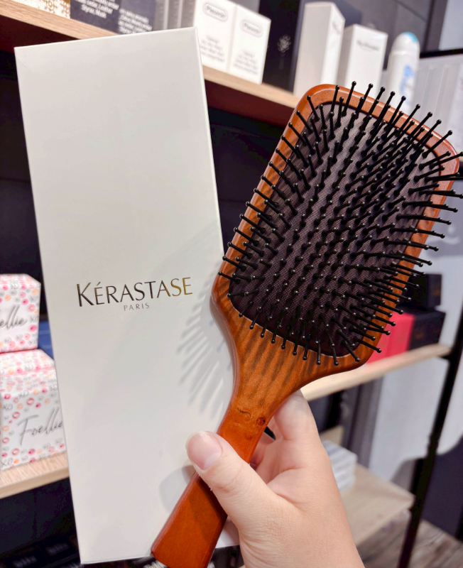 KERASTASE 巴黎卡詩 木質按摩氣墊梳『10/19結單』4