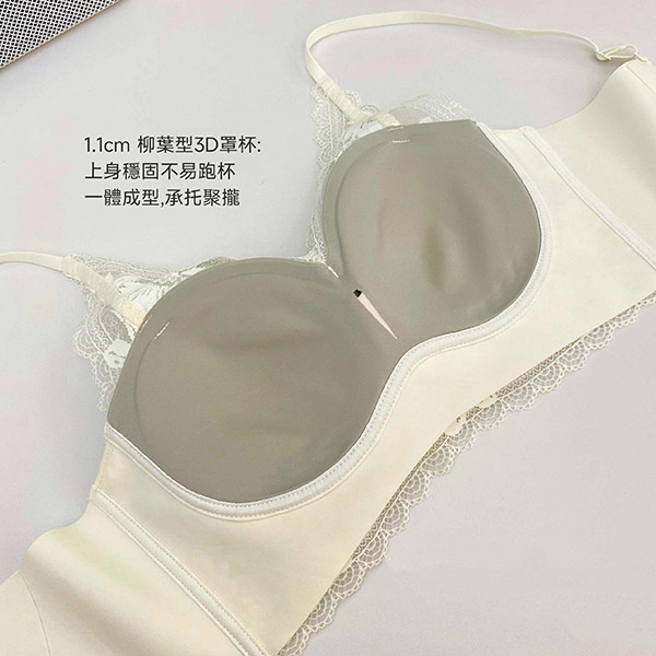 性感優雅法式V領蕾絲Bra內衣3