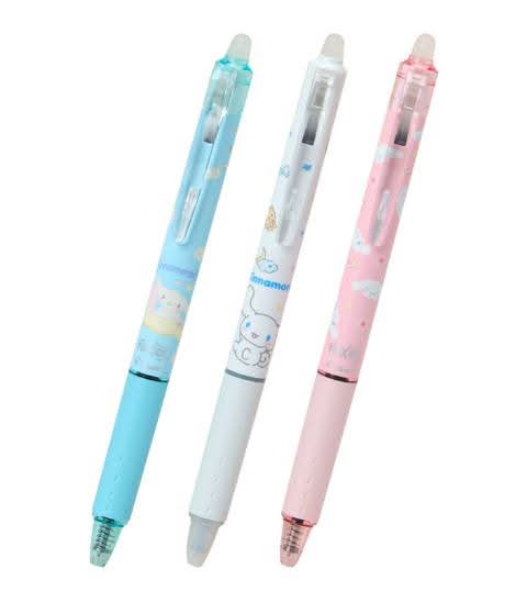 日本三麗鷗按壓式可擦筆 3入組6