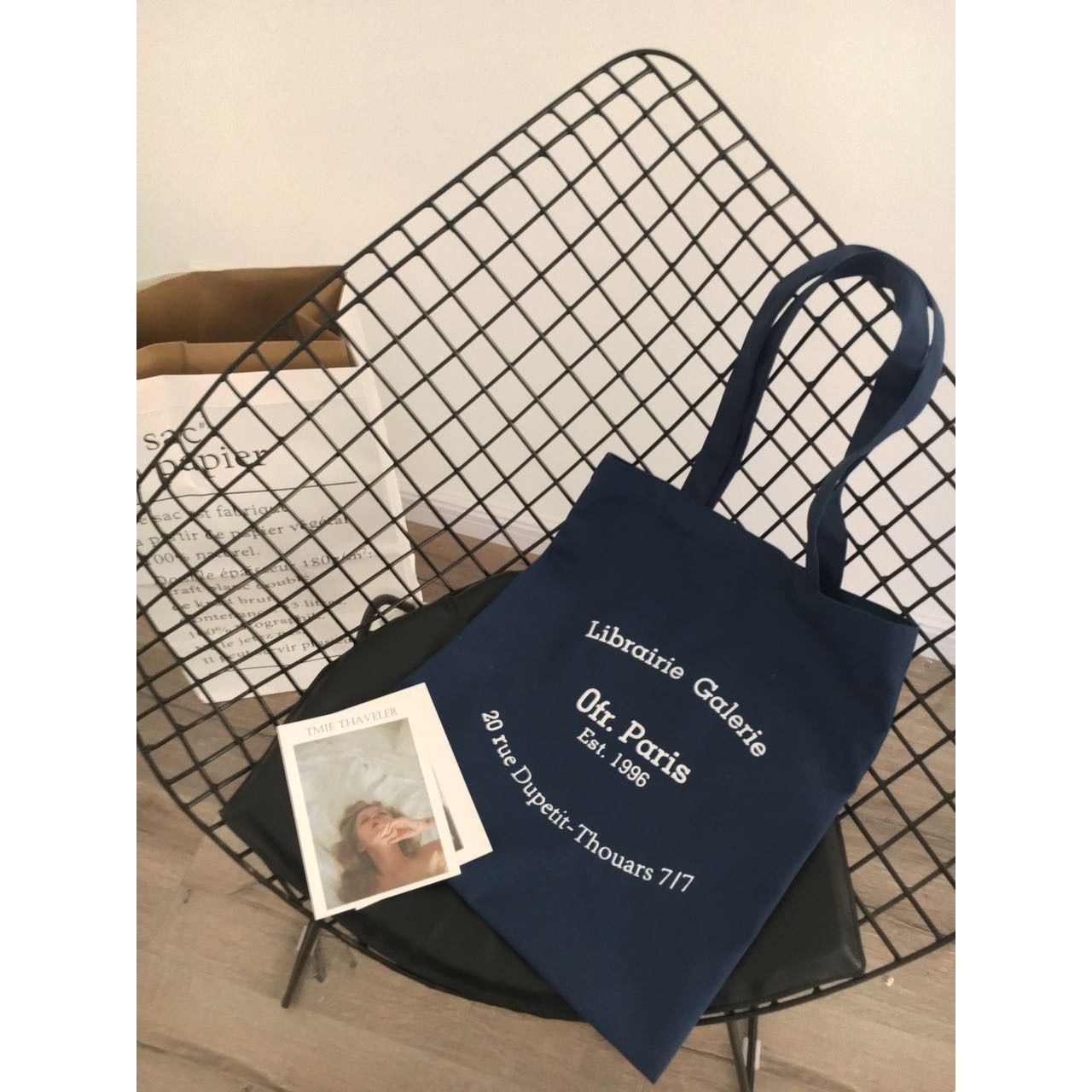 Ofr. Paris 文青帆布袋|巴黎獨立書店同款2