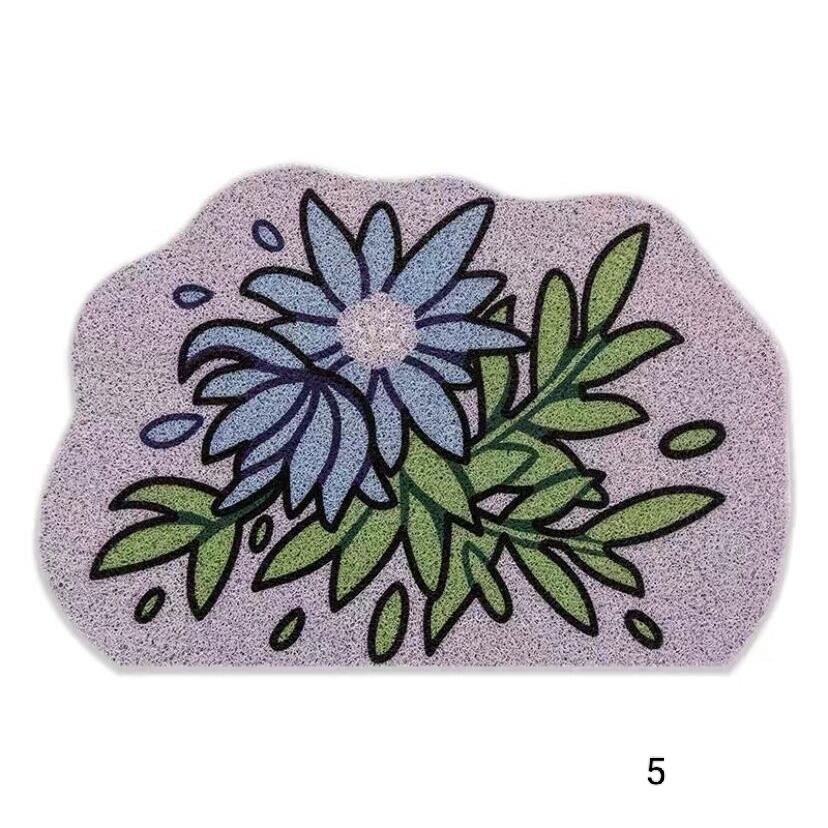 出口歐美可剪裁 一進門就被療癒植物系防滑地墊9