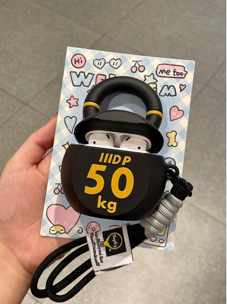 運動系玩家必收款 壺鈴造型 AirPods 保護套2
