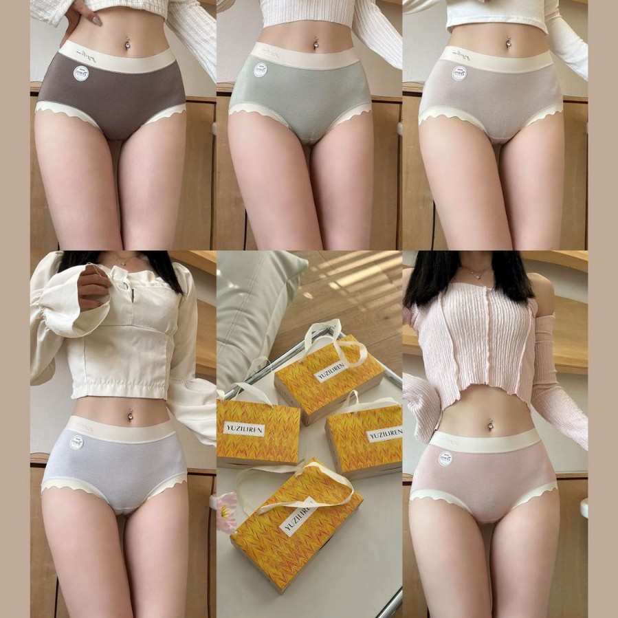 舒服系列7A莫代爾親膚內褲 超貼膚5色盒裝3