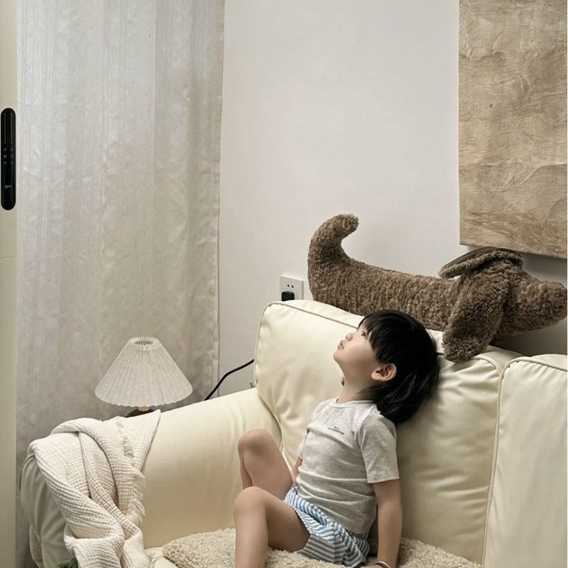 INS家居療癒腊腸狗抱枕 68cm長條靠枕4