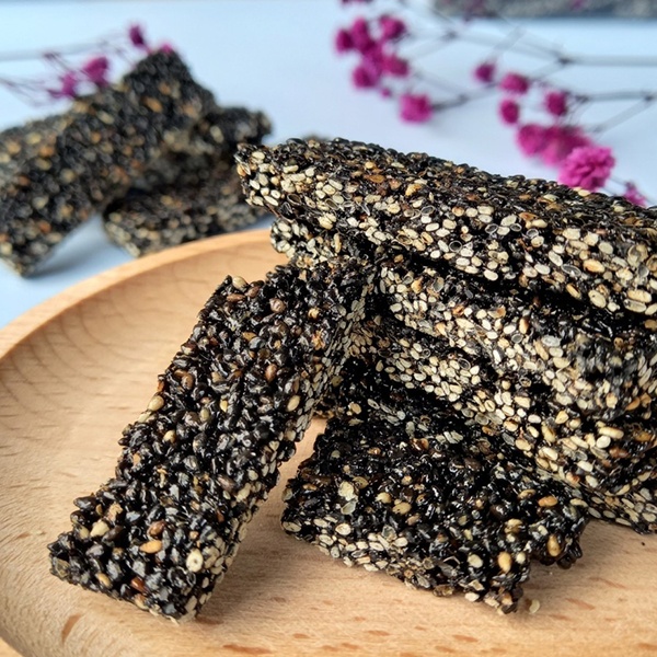 億品鄉手工黑芝麻糖215g(全素) 9/8號收單5