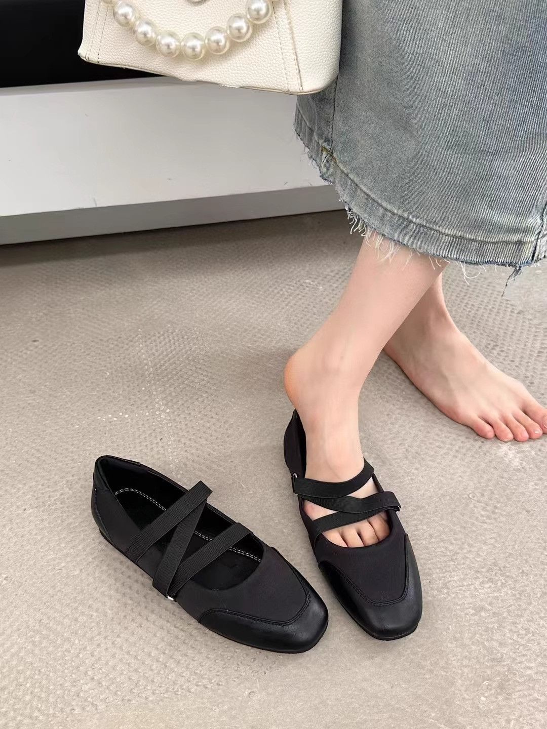 軟底舒適款方頭瑪麗珍單鞋4