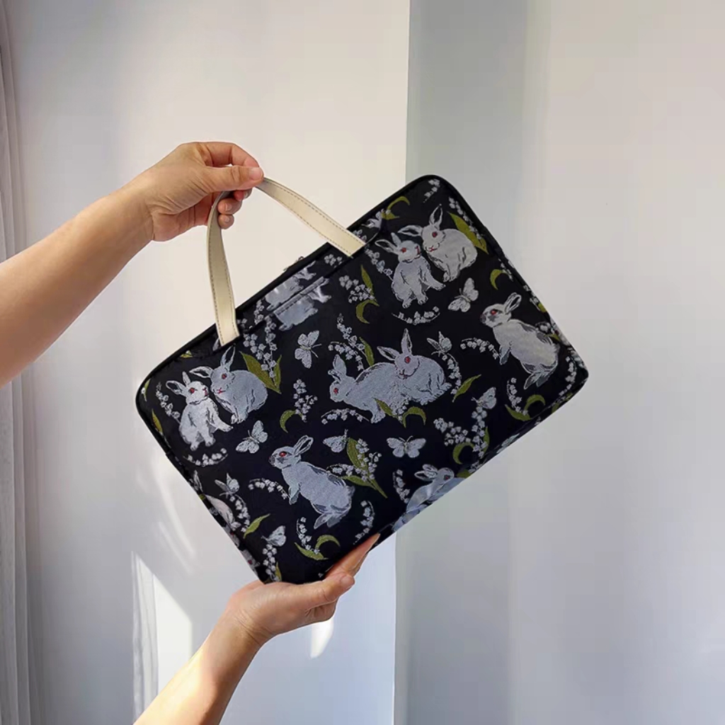 刺繡版兔子多功能旅行電腦包2
