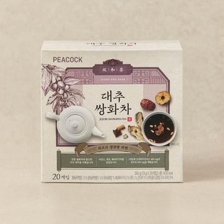 PEACOCK 濟州紅棗雙和茶 20入 260g『8/31 結單』1