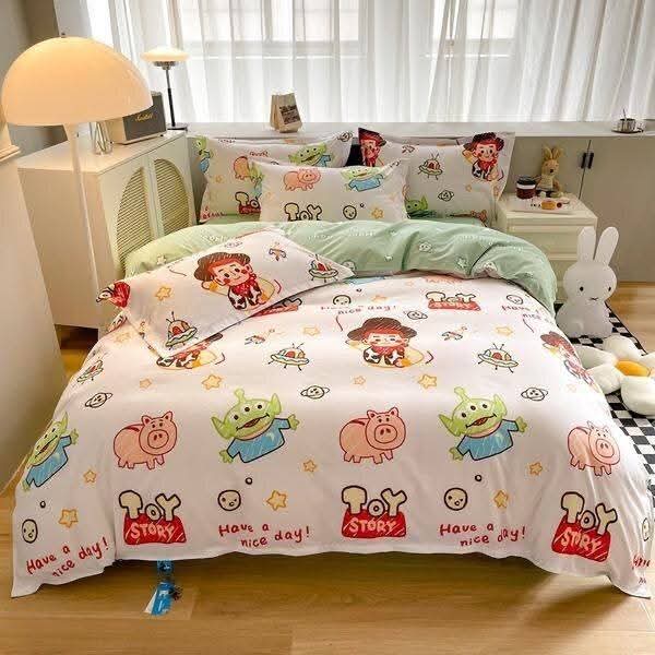 【廠商特惠出清】單人卡通3件套2