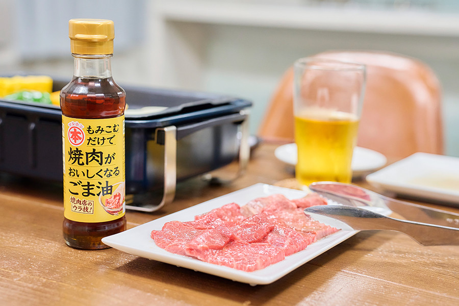 MARUHON 燒肉醃製提味芝麻油 150g4