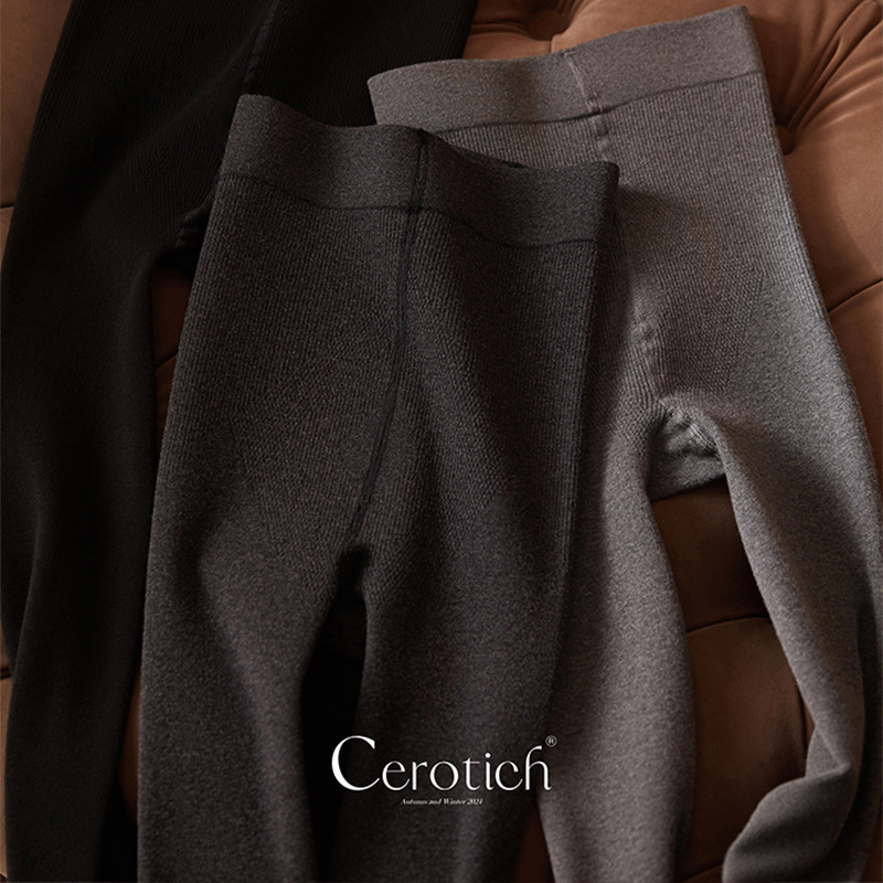 秋冬雲暖一體成型打底連褲襪