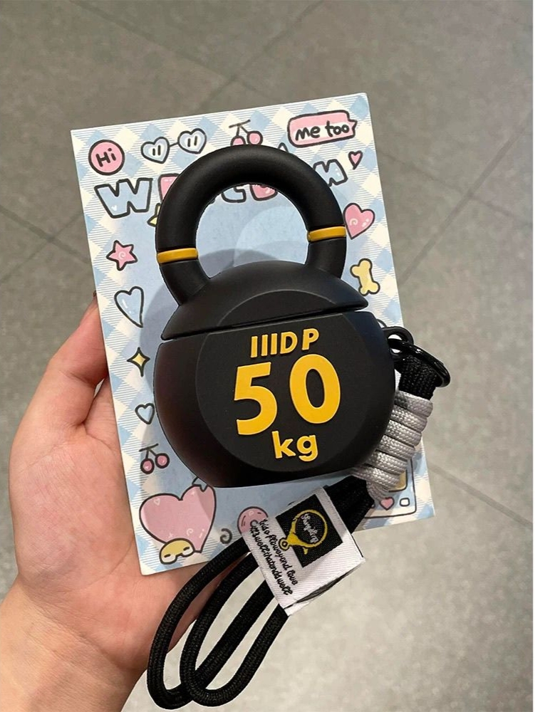 運動系玩家必收款   壺鈴造型 AirPods 保護套
