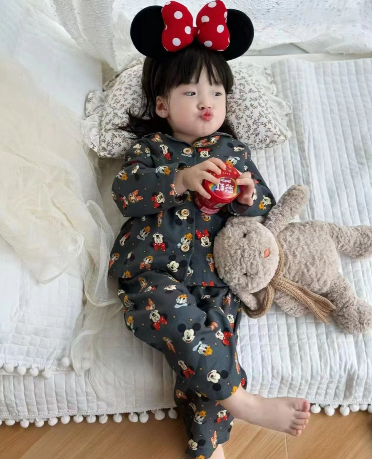 春秋童趣家居服 兒童可愛卡通長袖睡衣套裝