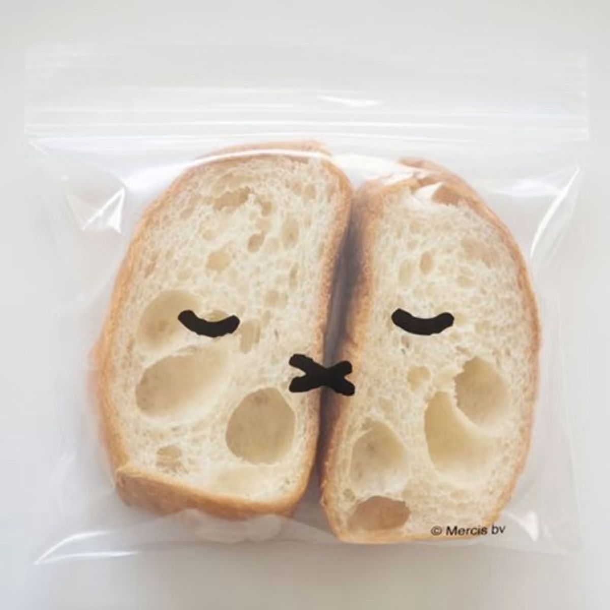 優惠快閃團 日系可愛透明夾鏈袋3入組 食品冷藏冷凍分裝袋 小物分類收納袋3