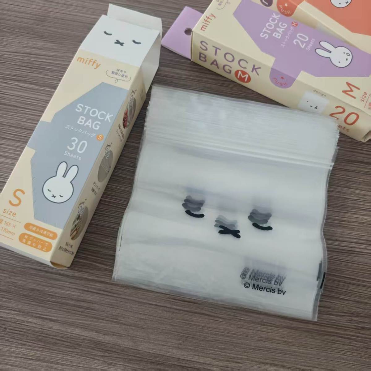 優惠快閃團 日系可愛透明夾鏈袋3入組 食品冷藏冷凍分裝袋 小物分類收納袋10