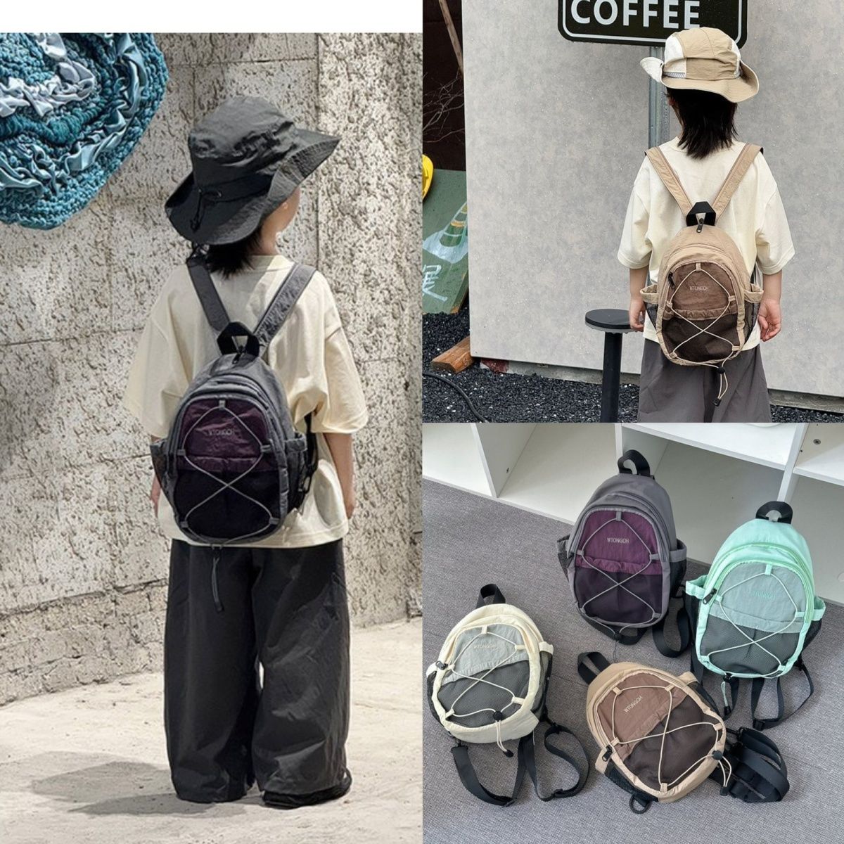 兒童戶外運動潮酷多用背包1