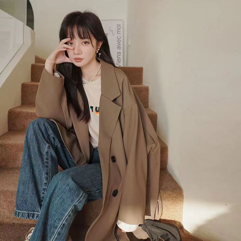 我有加大尺碼 韓版超值寬鬆有型西裝外套5