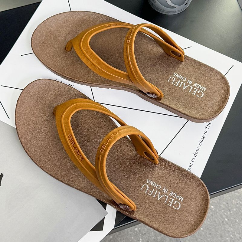 夏日百搭沙灘拖鞋 情侶款夾腳後帶涼鞋10