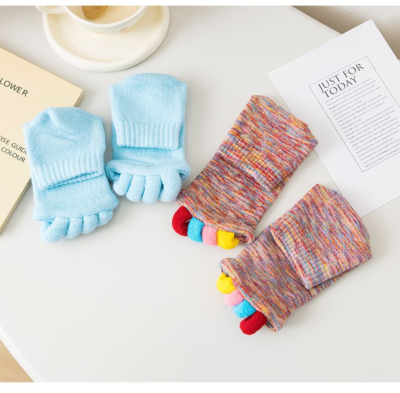 紓壓襪 五指分趾襪拇指外翻矯正襪 吸濕透氣四季舒適款2雙組