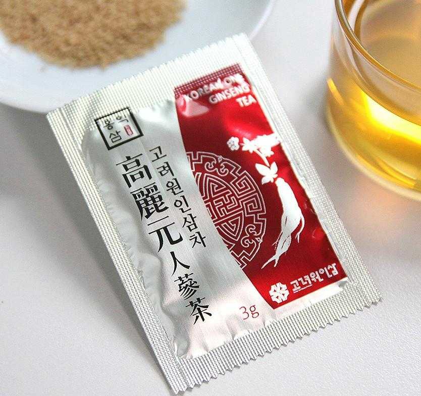 高麗元人蔘茶 (3gx20包)『8/10結單』2
