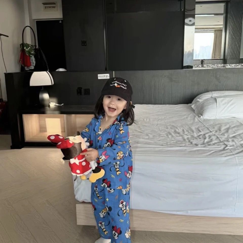 春秋童趣家居服 兒童可愛卡通長袖睡衣套裝2