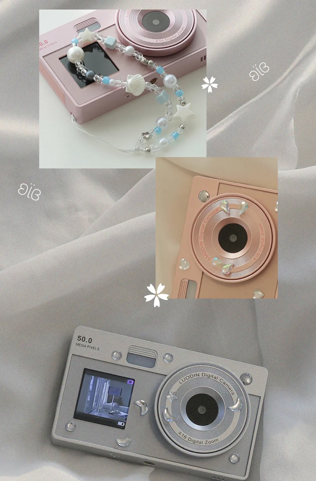 韓國Y2K雙面螢幕相機 3colors