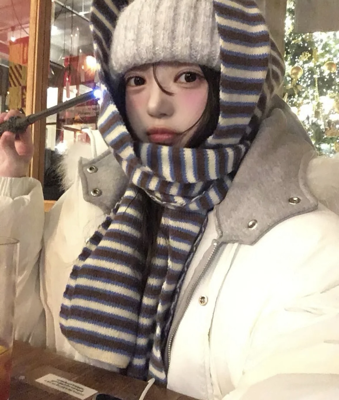 Odd studio 條紋圍巾 - 6Color