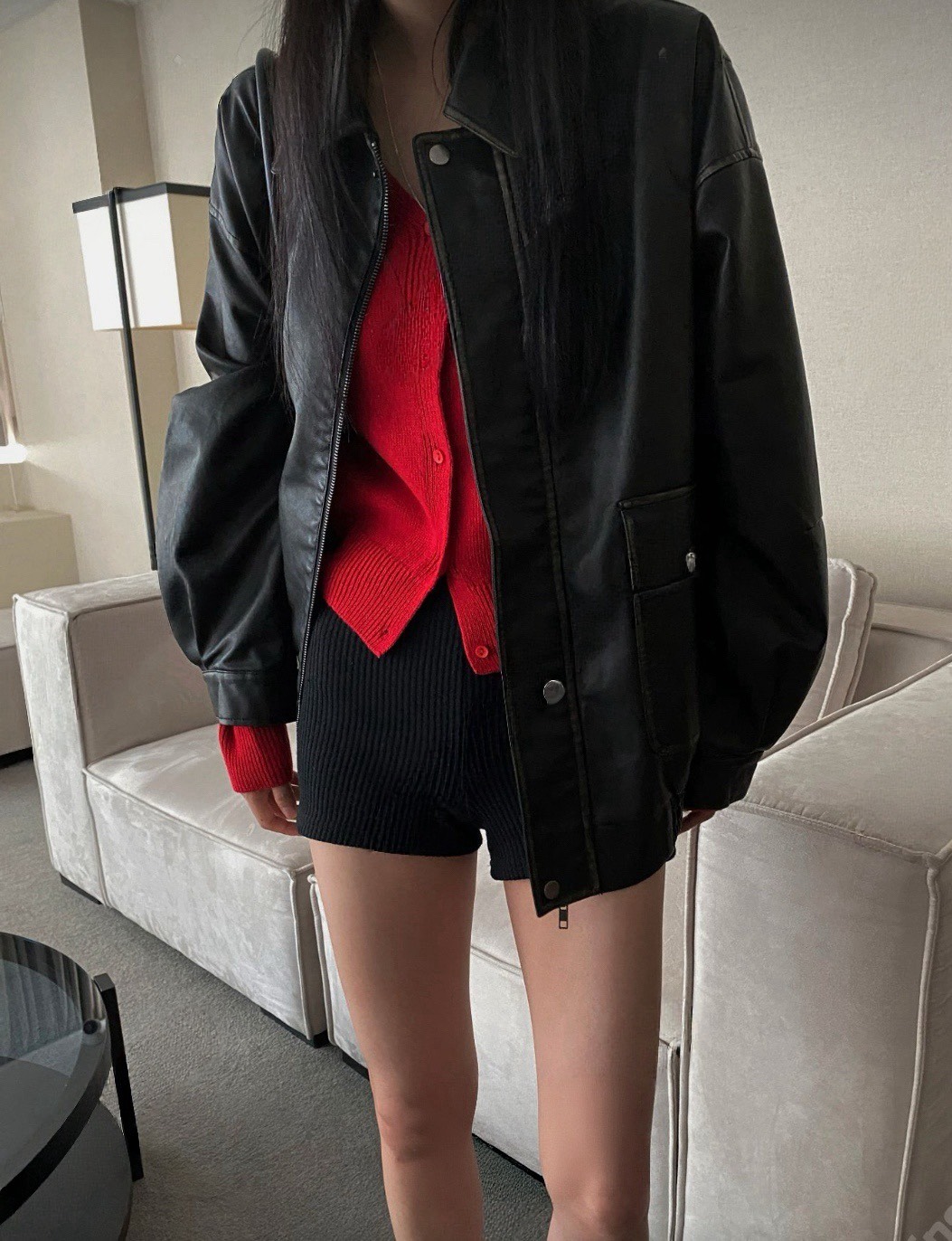 (去年熱賣) 質感就是不一樣的皮外夾克 2colors (去年熱賣) 質感就是不一樣的皮外夾克 2colors