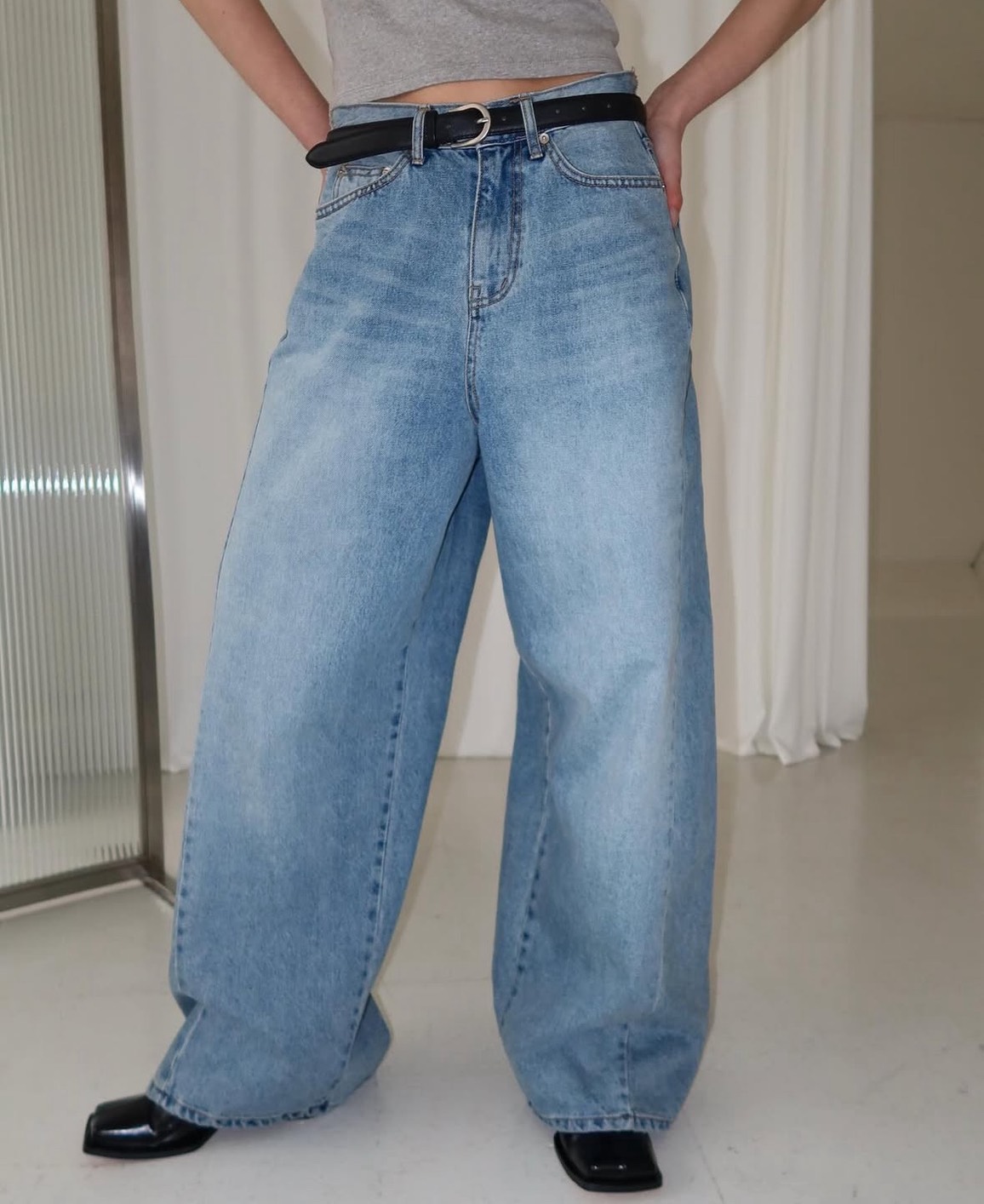 買就對了復古刷色設計款牛仔褲 2colors 買就對了復古刷色設計款牛仔褲 2colors