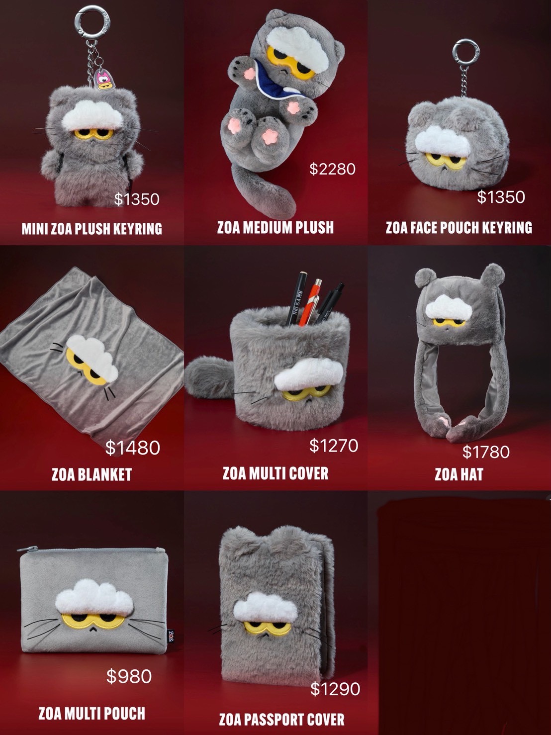 ZO&FRIENDS冬季系列