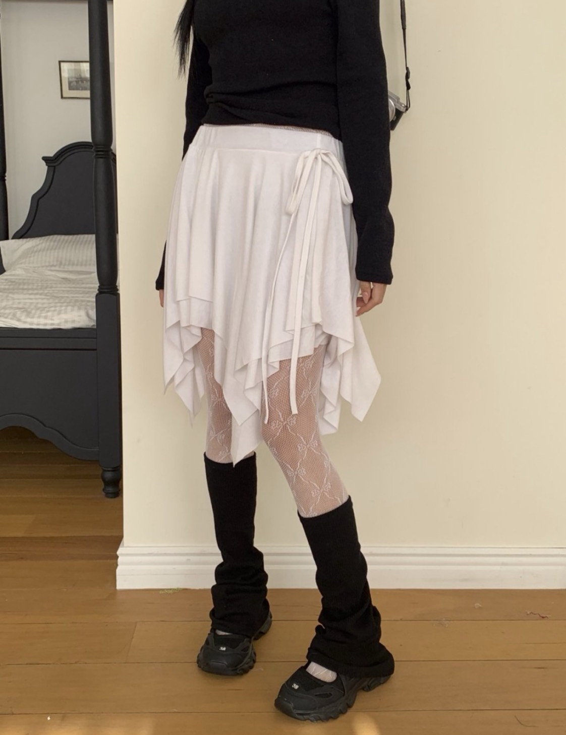 少女的瞬間不規則短裙 2colors 少女的瞬間不規則短裙 2colors