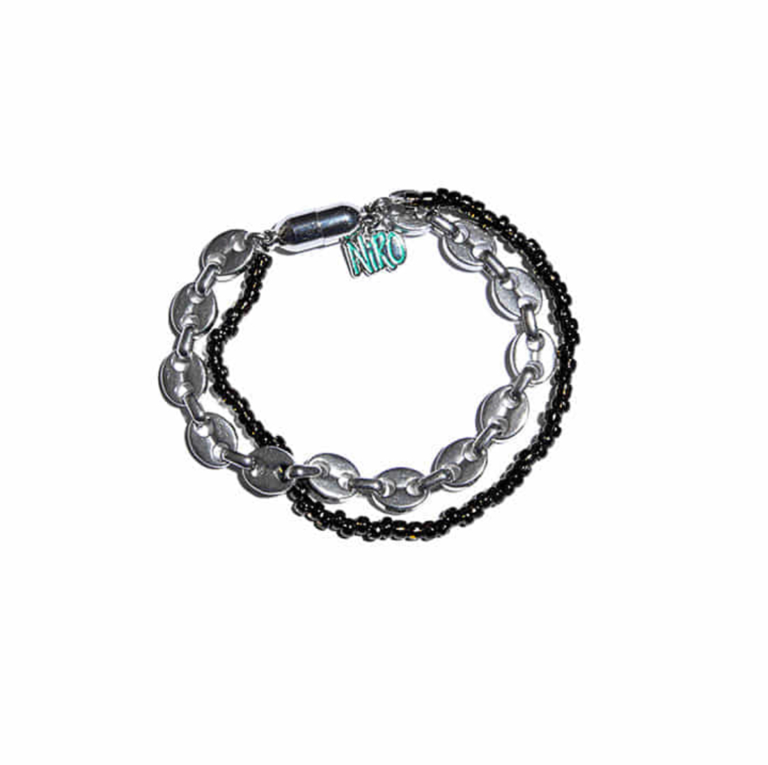NiRO EiGHT CHAiN BEADS BRACELET