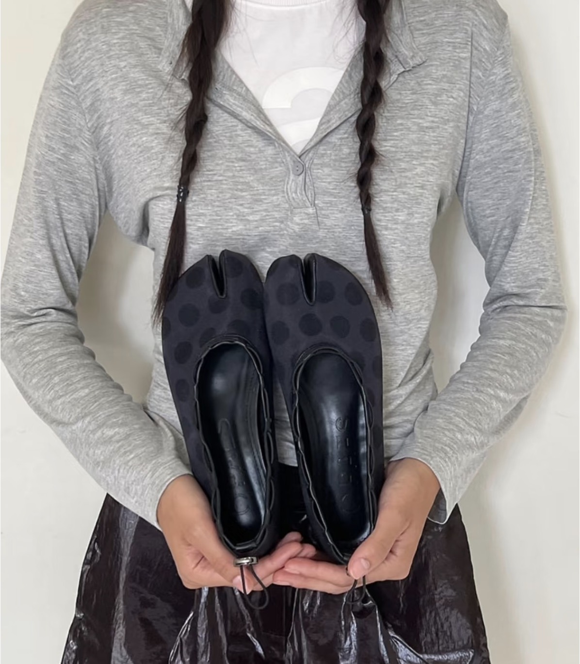 PAES☆ Mesh Air String Flat4
