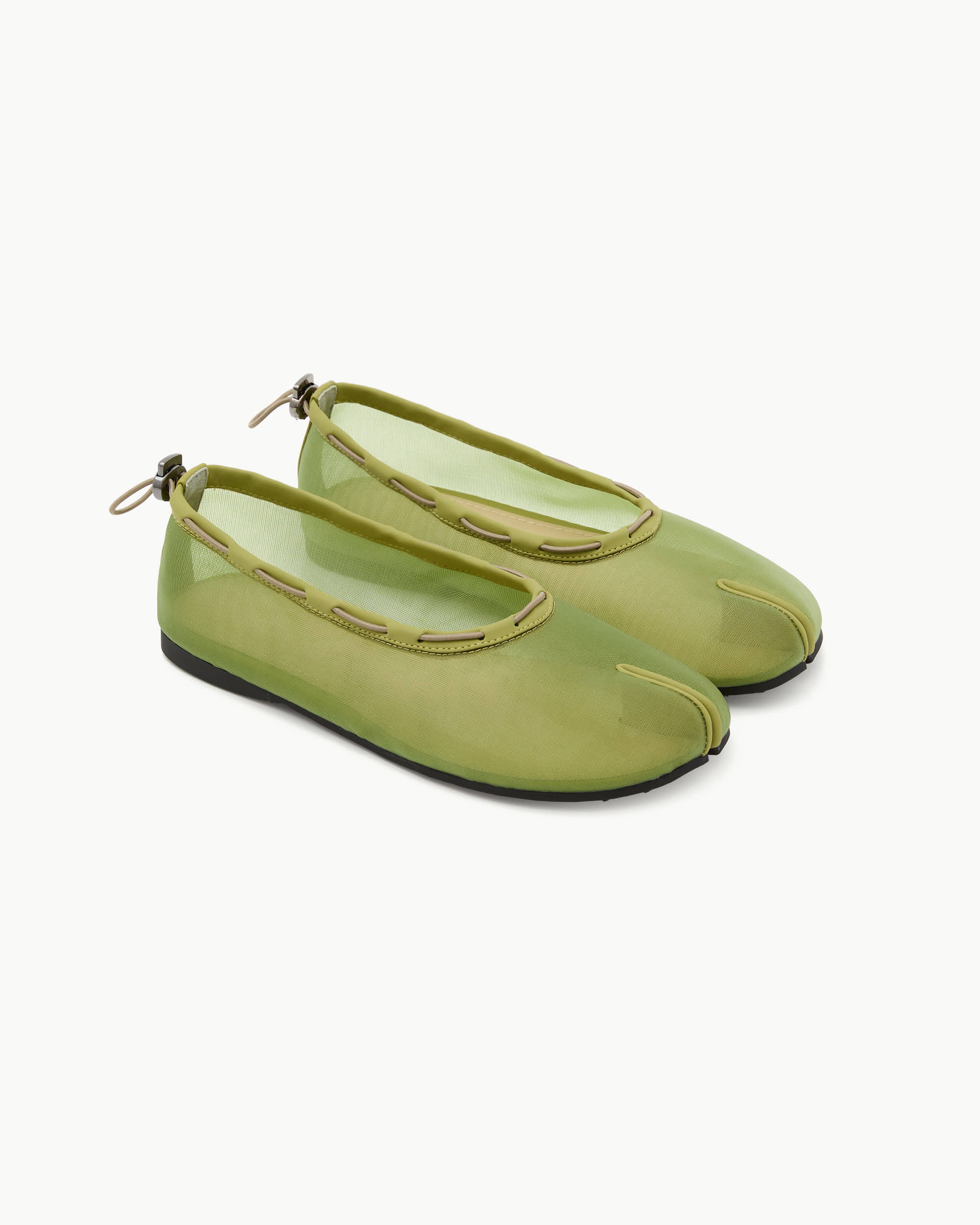 PAES☆ Mesh Air String Flat10