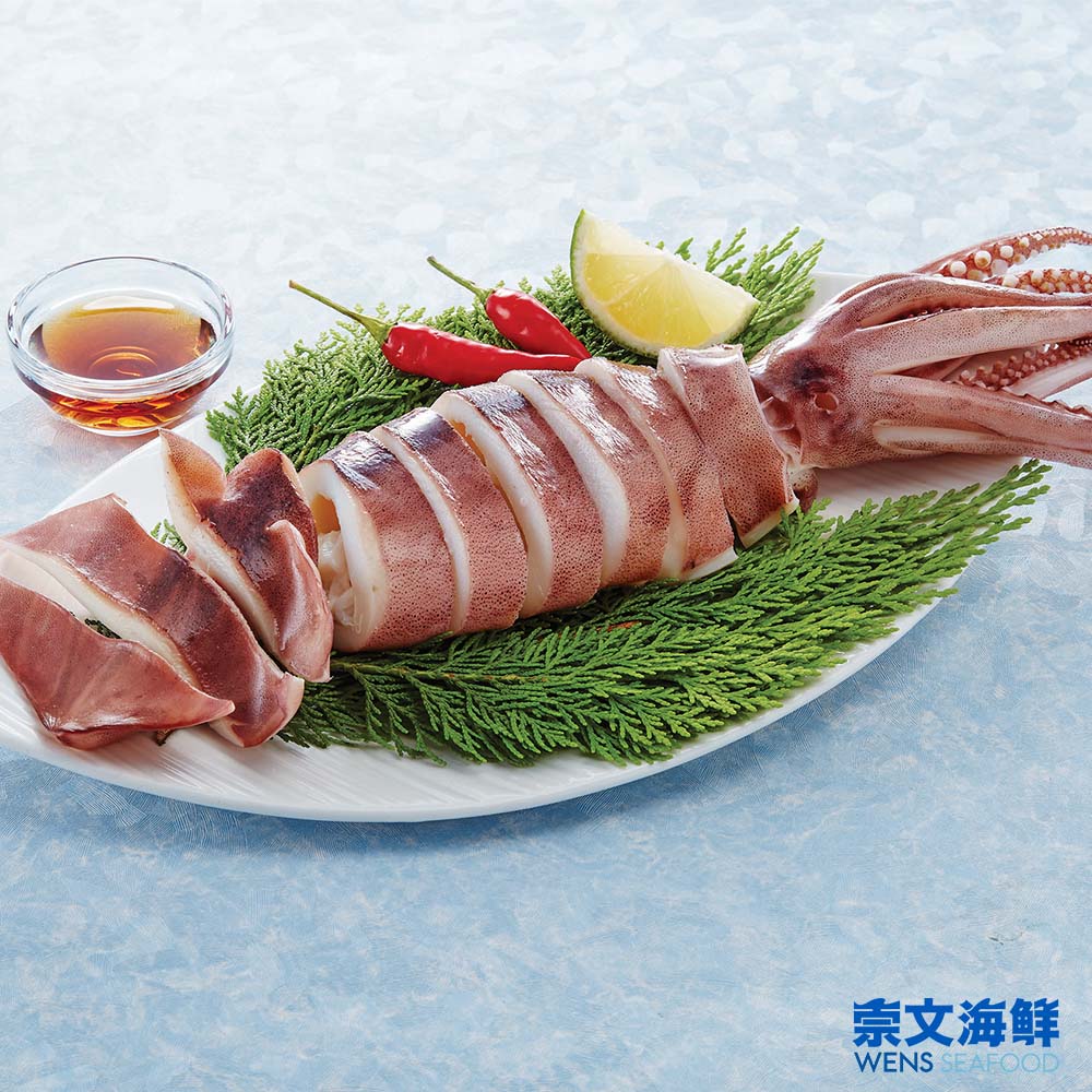 熟凍魷魚冰卷(200g/單入)2入組 熟凍魷魚冰卷(200g/單入)2入組