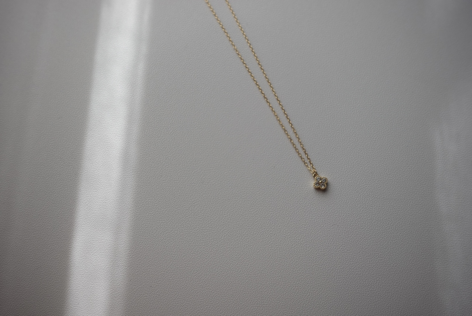 四葉小花項鍊 14KGF6