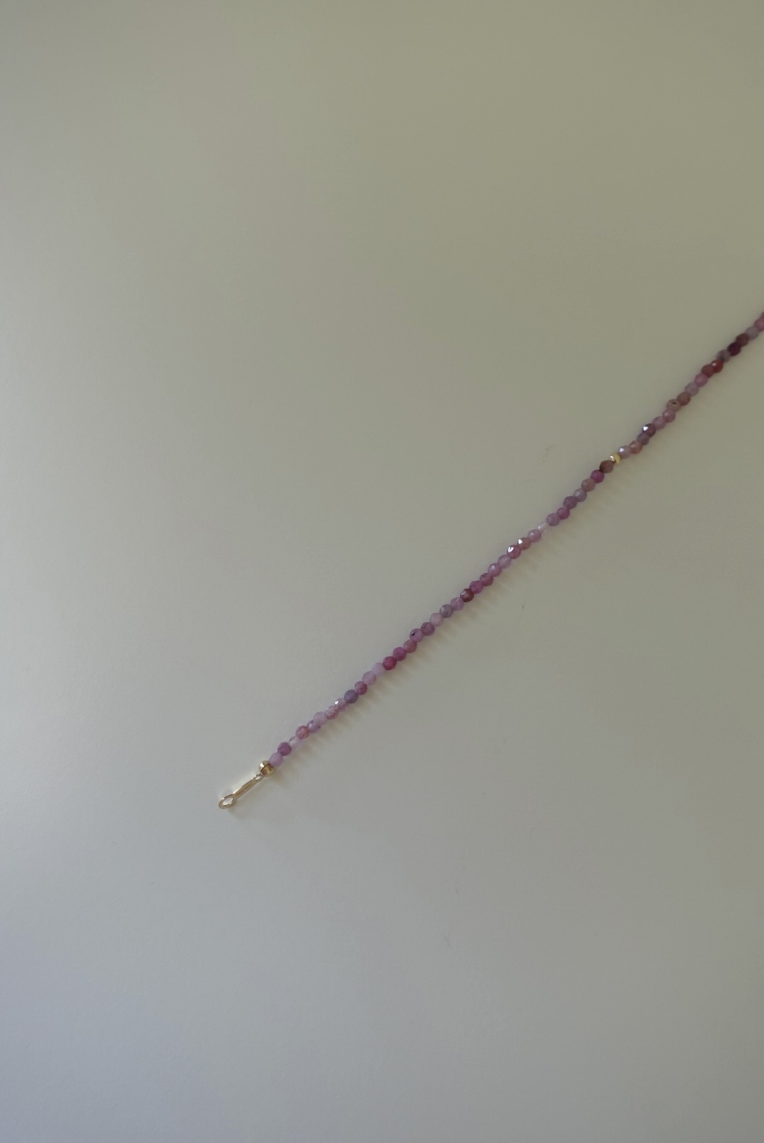 紅寶石金珠手鍊 14KGF1