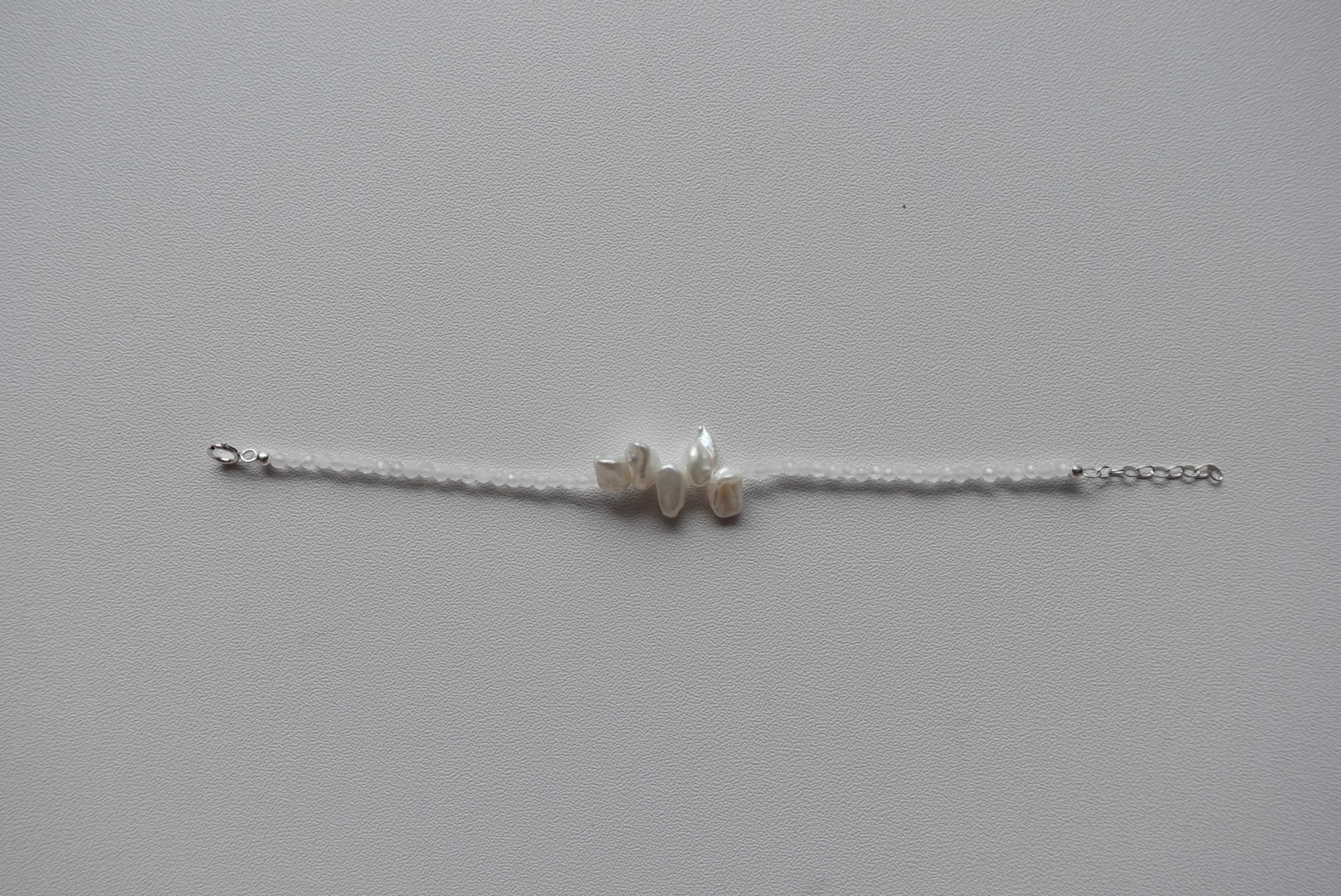 花瓣珍珠月光石手鍊 S9256