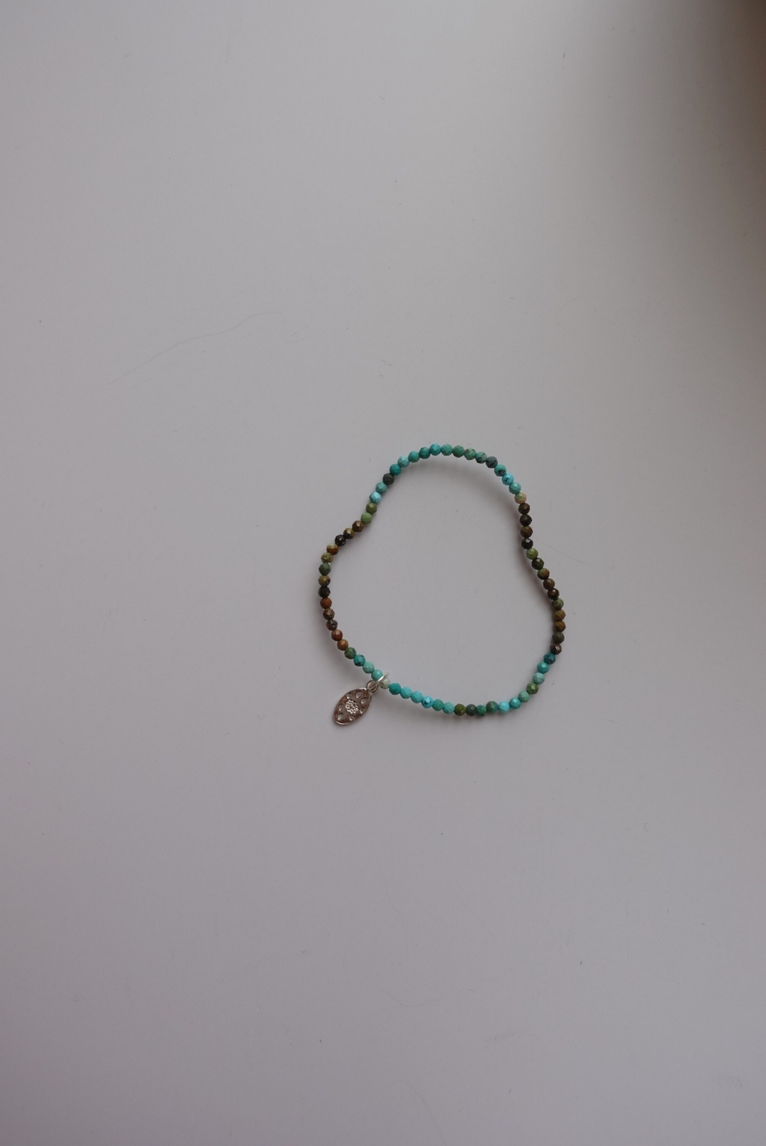 遠山 綠松石彈性手鍊 S925